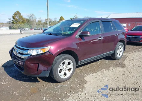 2011 Ford Edge Sel из США, поврежденный, VIN 2FMDK4JC8BBB31461